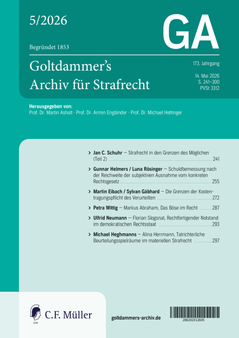 Aktuelles GA-Cover